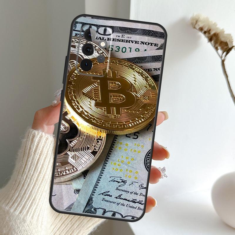 Bitcoin BTC Case For Samsung Galaxy A55 A15 A35 A56 A06 A16 A26 A36 A32 A52 A13 A33 A53 A14 A34 A54 A17