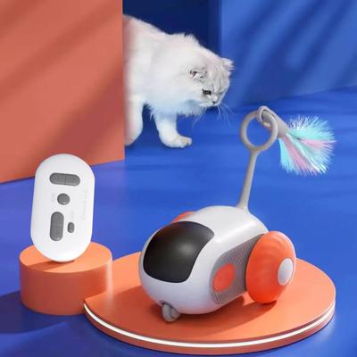 Dropshipping Akıllı Kedi Oyuncak Otomatik Hareketli Uzaktan Kumandalı Oyuncak Araba Kediler Köpekler için Interaktif Oyun Eğitimi Evcil Hayvan Malzemeleri