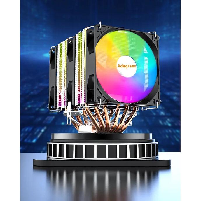 X99 RGB CPU Air Cooler 6 Heatpipes 4PIN PWM PC Processor Radiator For Intel LGA 1151 1156 1200 1700 2011 X79 AMD AM2 AM3 AM4 AM5