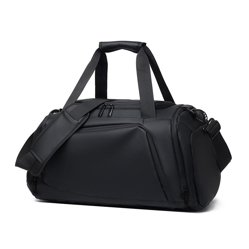 

Business travel, business trip, short-distance backpack, large-capacity sports fitness bag, portable shoulder bag, multi-purpose чорний