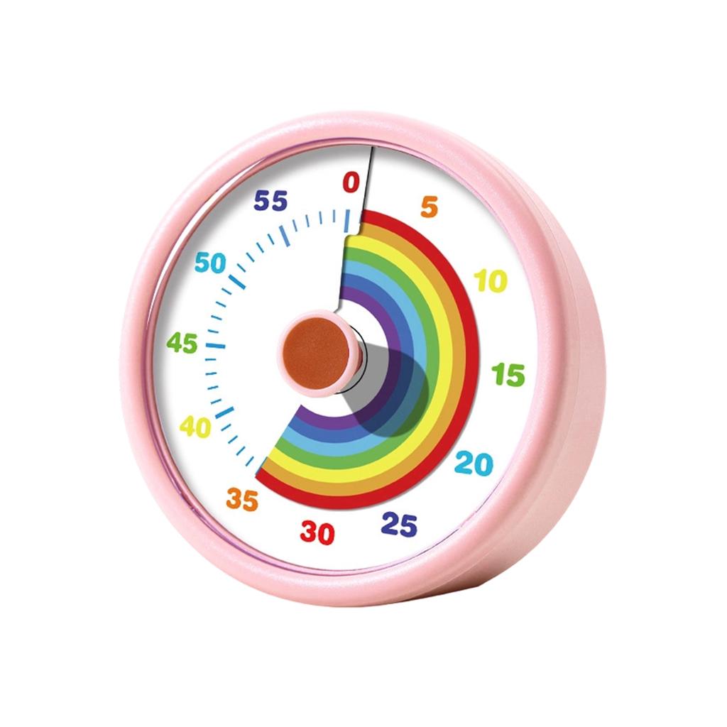 Visual Timer For Kids - 60 Minute Pomodoro Timers For Classroom Kitchen Offices, Countdown Kids Timer Clock With Disk, Desk Time Management Tool