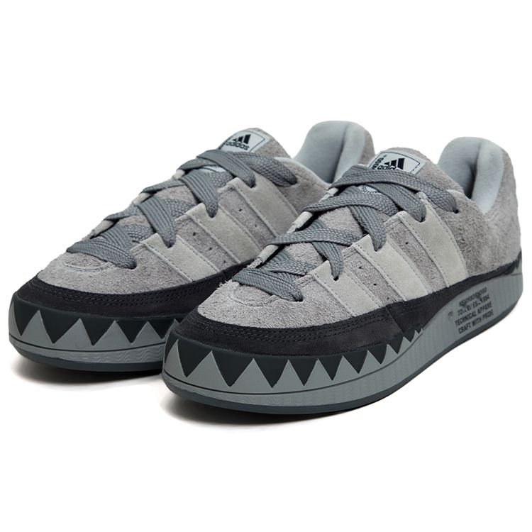 Neighborhood X Adidas Adimatic Charcoal Unisex Sneakers Grey Charcoal-Solid-Grey Stone HP6771