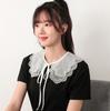 New Women White Fake Collar Vintage Detachable Shirt Collar Autumn Blouse Sweater False Collar Lapel Top Neckwear Ties