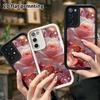 Phone Case: 2D Flat Samsung Galaxy A34 A35 M05 M06 S20 S22 S21 FE Plus 5G Layered Protective Case, Gradient Rose, Christmas and Halloween Gift