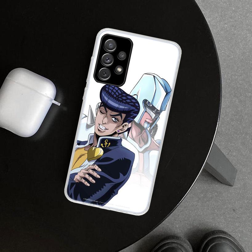 JoJo Adventure Higashikata Josuke Phone Case Cover for Samsung Galaxy A12 A22 A32 A52 A72 A02S A51 A50S A31 A20S A10S Note 20 Ul