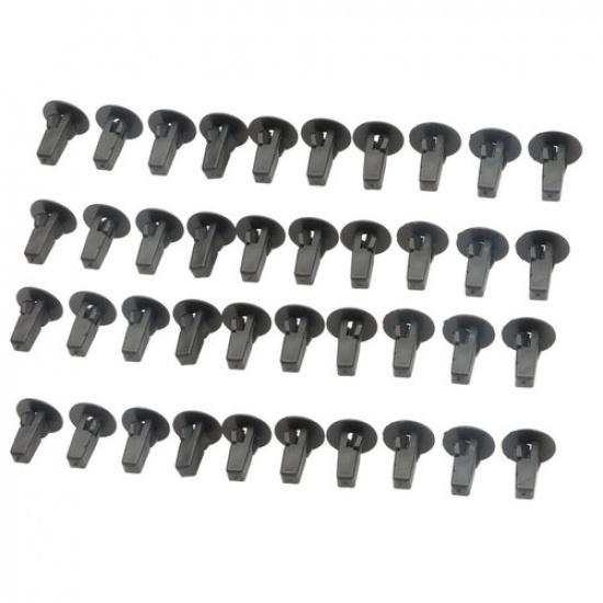 40 Pieces Fender Liner Hood Screw Clips for 2004-2008 Toyota Solara 9018906157