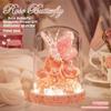 Exquisite Design Tree Building Block Kit With Ambient Light Flower Assembly Blocks  Children Toy