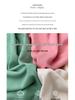 Women's Spicy Girl Square Neck, Wide-Strap Contrast Vest with Fixed Pads, Conceals Underarm Fat, Versatile Casual Top