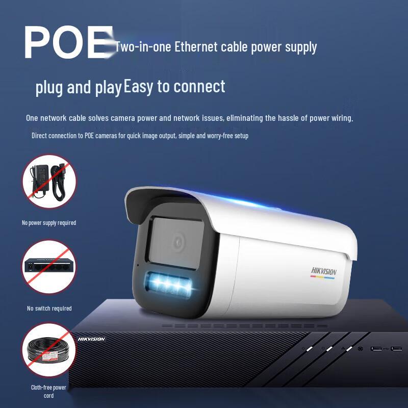 Hikvision 4-Bay 4K NVR Surveillance System CN plug (adapter included)