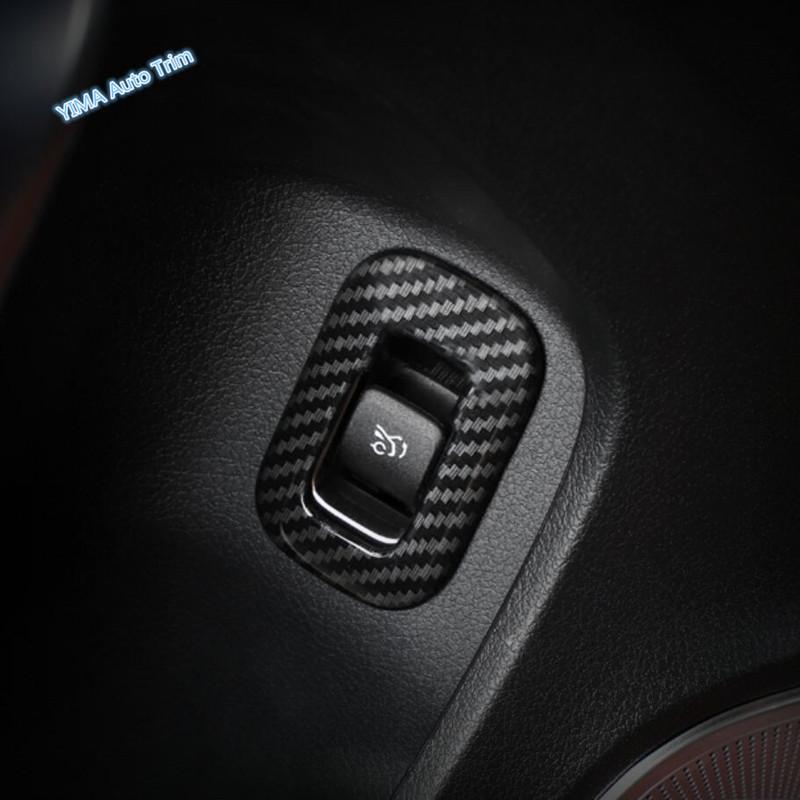Car Window Lift Button / Armrest Box Switch / Gear Shift Box Decoration Panel Cover Trim For Mercedes-Benz GLA 220 H247 +