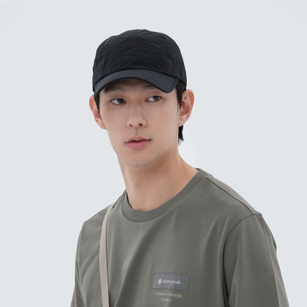[Snowpeak] Кемпинговая кепка Camp Cap Черная (S24SUCCC15) FREE