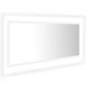 VidaXL LED Bathroom Mirror, Makeup Mirror, Vanity Mirror, Home Interior Toilet Decoration, 804940