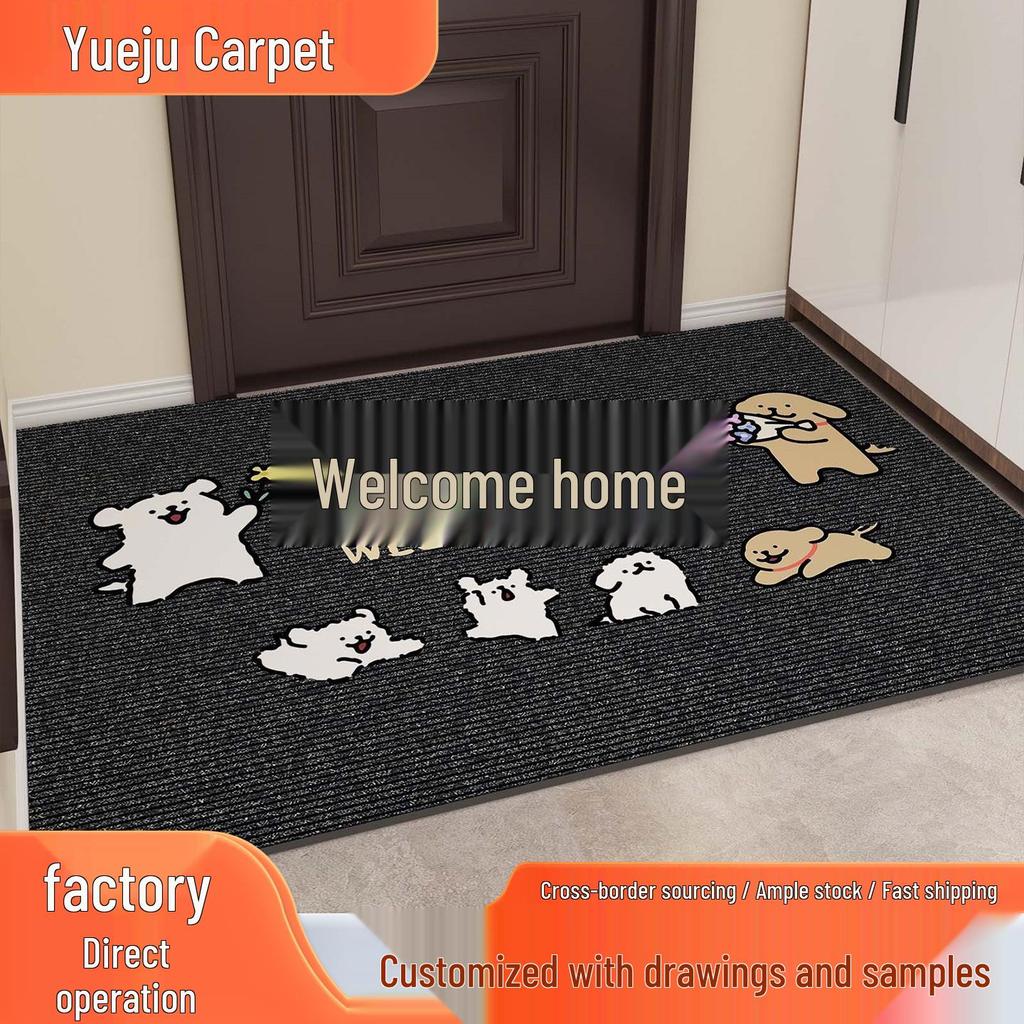 Durable Cartoon Anti-Slip Door Mat – Easy Clean, Dirt-Resistant Home Entrance Mat