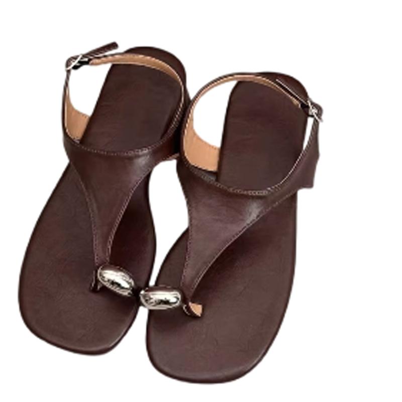 Fashion Flats Women Clip Toe Sandals Casual Cozy Walking Shoes Summer Trend Woman Slippers 2025 New Brand Dress Beach Female Zapatillas