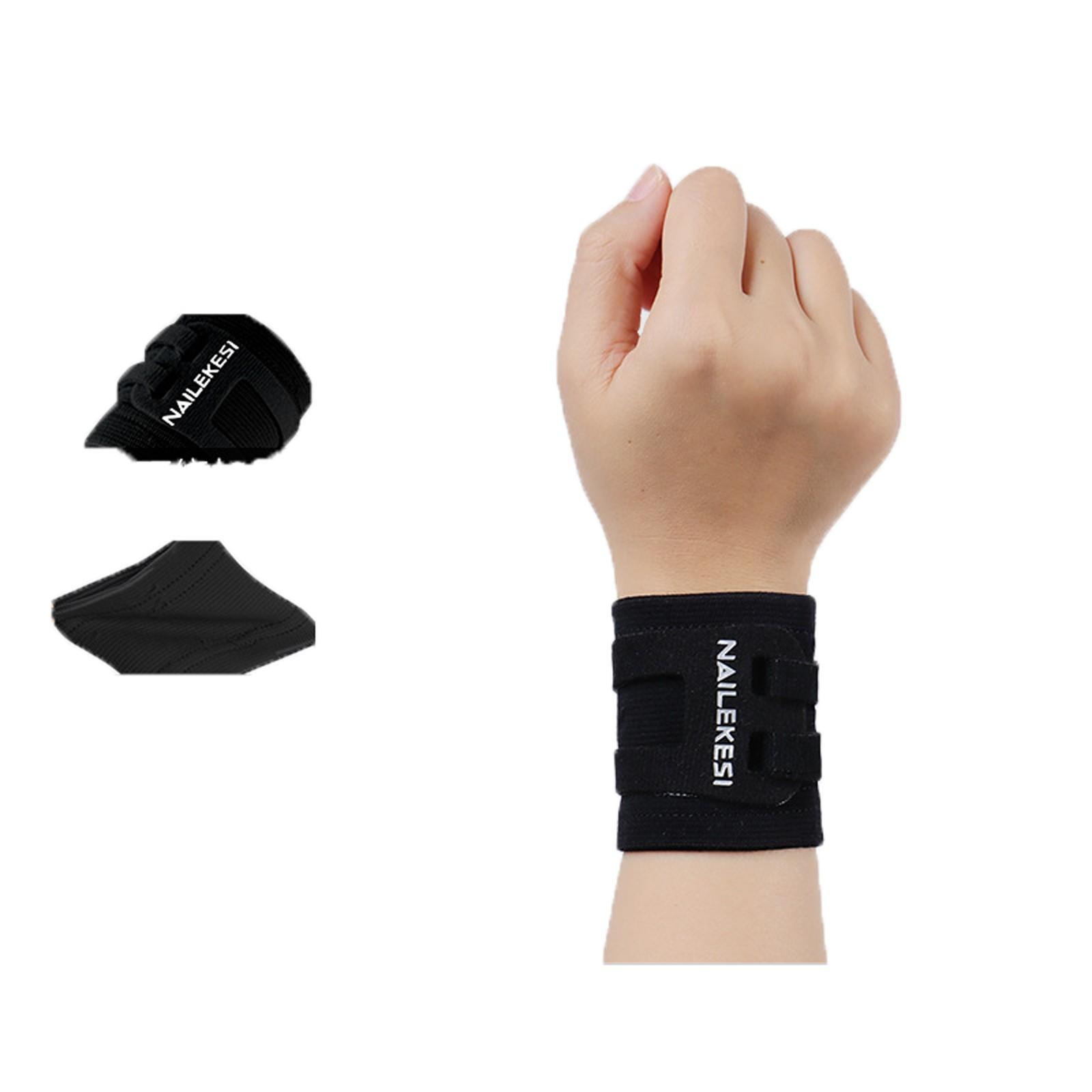 

Растяжение запястья Тендовагинит Запястный ремешок Защита сустава Мужчины и женщины Спорт Баскетбол Бадминтон S чёрный