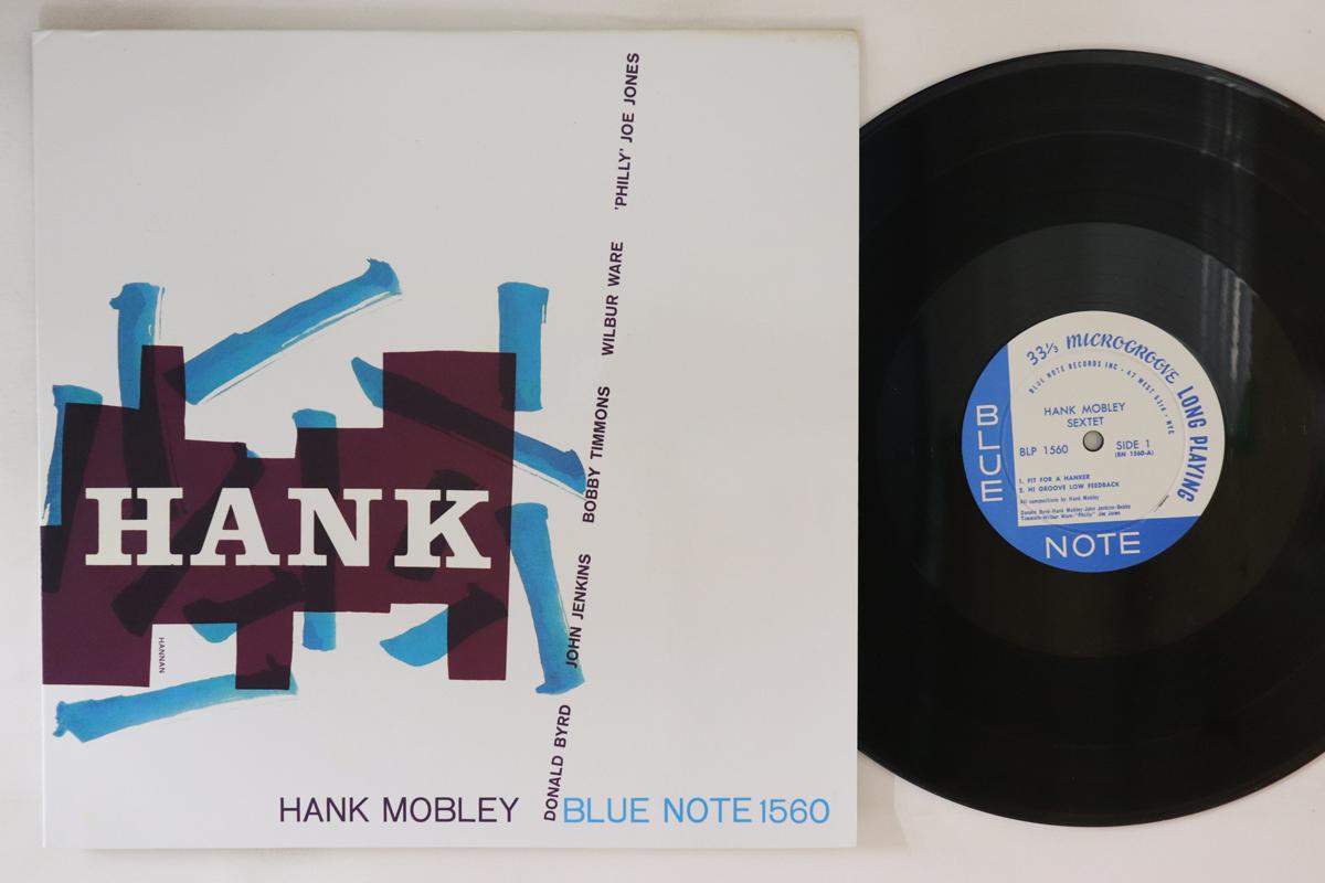 

LP Record HANK MOBLEY Hank Mono 200g BLP1560 BLUE NOTECLAS 2009 US Jazz Used