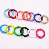 Yogodlns 10Pcs/Set 33MM High quality Plated Gate Zinc Alloy Hooks Snap Clasp Clip Bag Belt Buckle Spring O-Ring Buckles Carabiner Purses Handbags