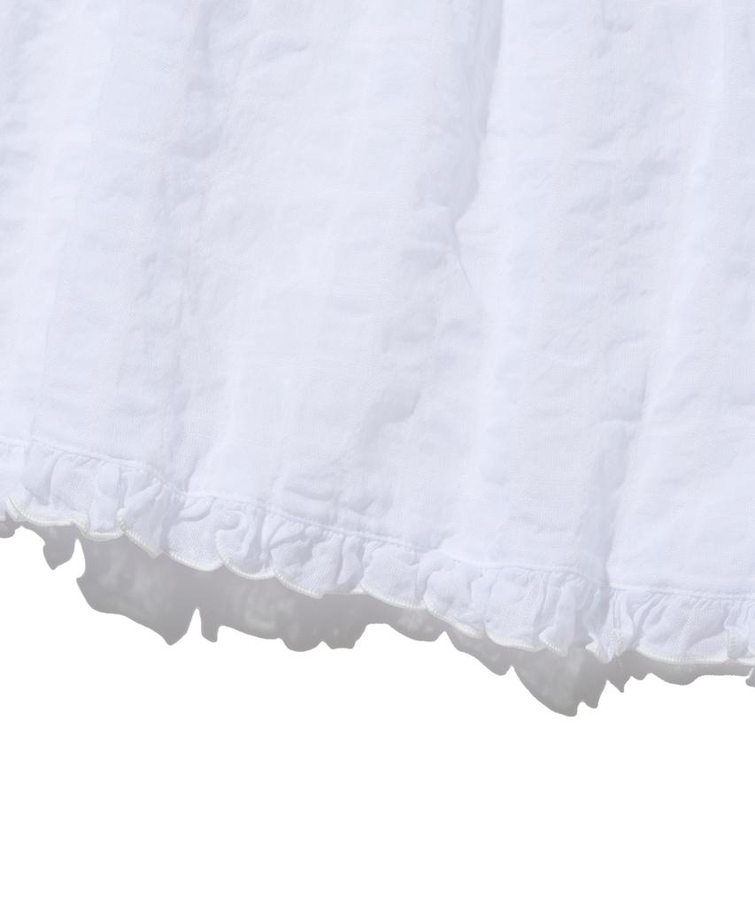 CARGOBROS FOR WOMAN Natural Wrinkle Blouse (White)