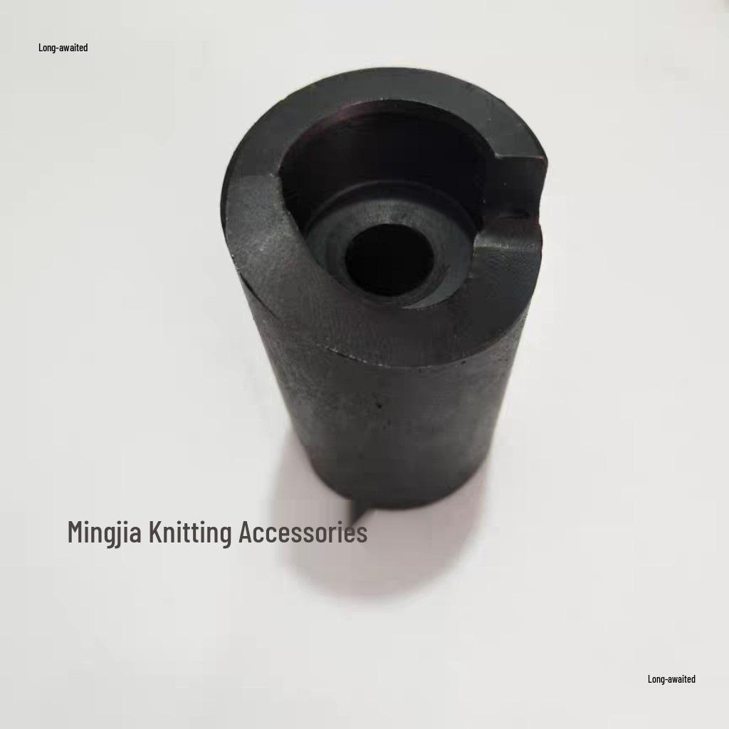 Stainless Steel Fabric Rolling & Feeding Gear for Jacquard & Knitting Machines - Large Diameter & End Cap Accessories.