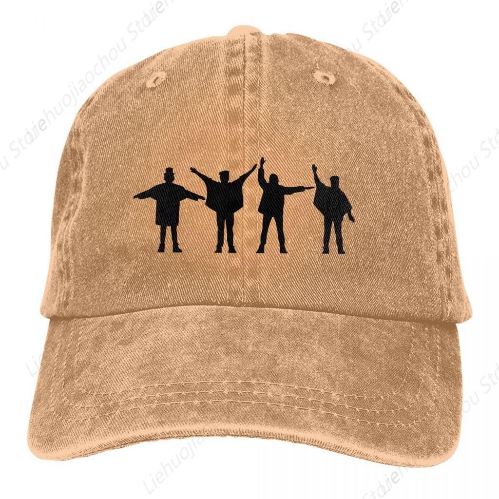 Letní čepice Malování sluneční clony Nápověda Moji oblíbení lidé Hip Hop Čepice The Beatle Band Kovbojský klobouk Peaked Hat