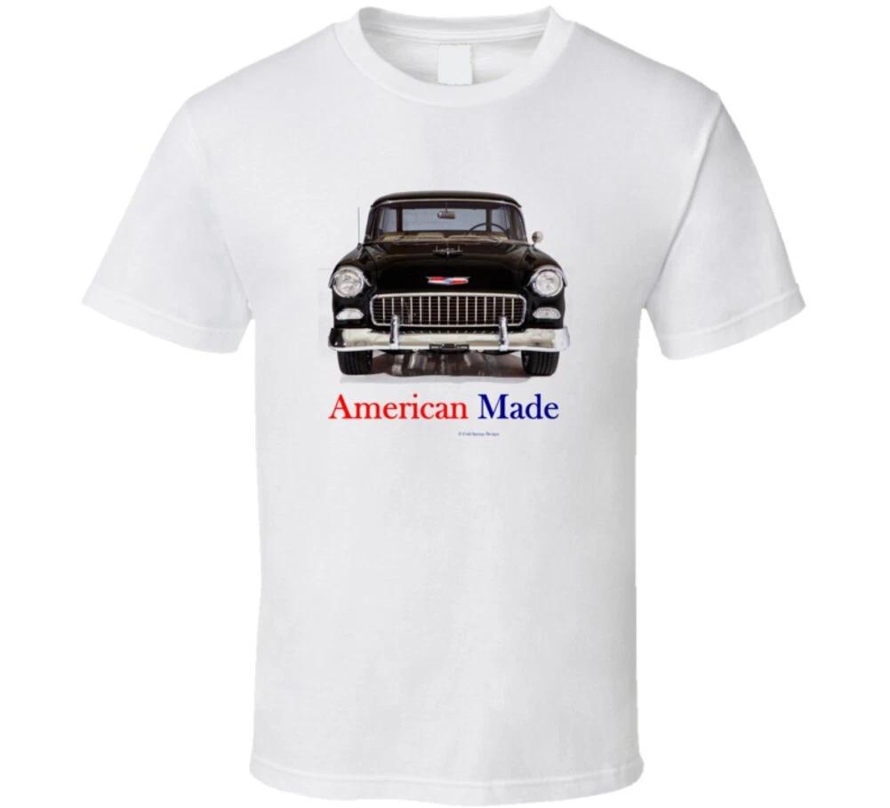 American Made 55 Chevy Front Classic Musclecar Gift T Shirt 4XL