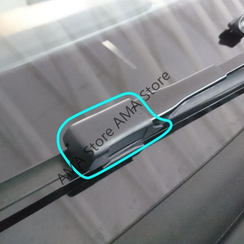 X7JF Black Wipers Nut Cover For A Class W176 B-Class W246 Front Wipers Arms LockClip