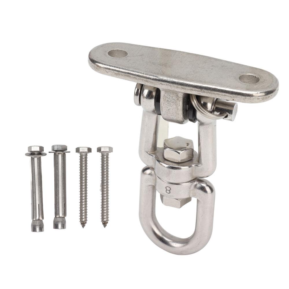 Stainless Steel Hammock Hanging Kit Silver Swing Hanging Hook Heavy Duty Swing Hook  Hammock Chair