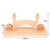 1PC Chinese Style Handmade Wood/Silk/Paper/Lace Folding Fan Rack Display Stand Wooden