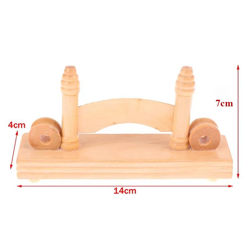 1PC Chinese Style Handmade Wood/Silk/Paper/Lace Folding Fan Rack Display Stand Wooden
