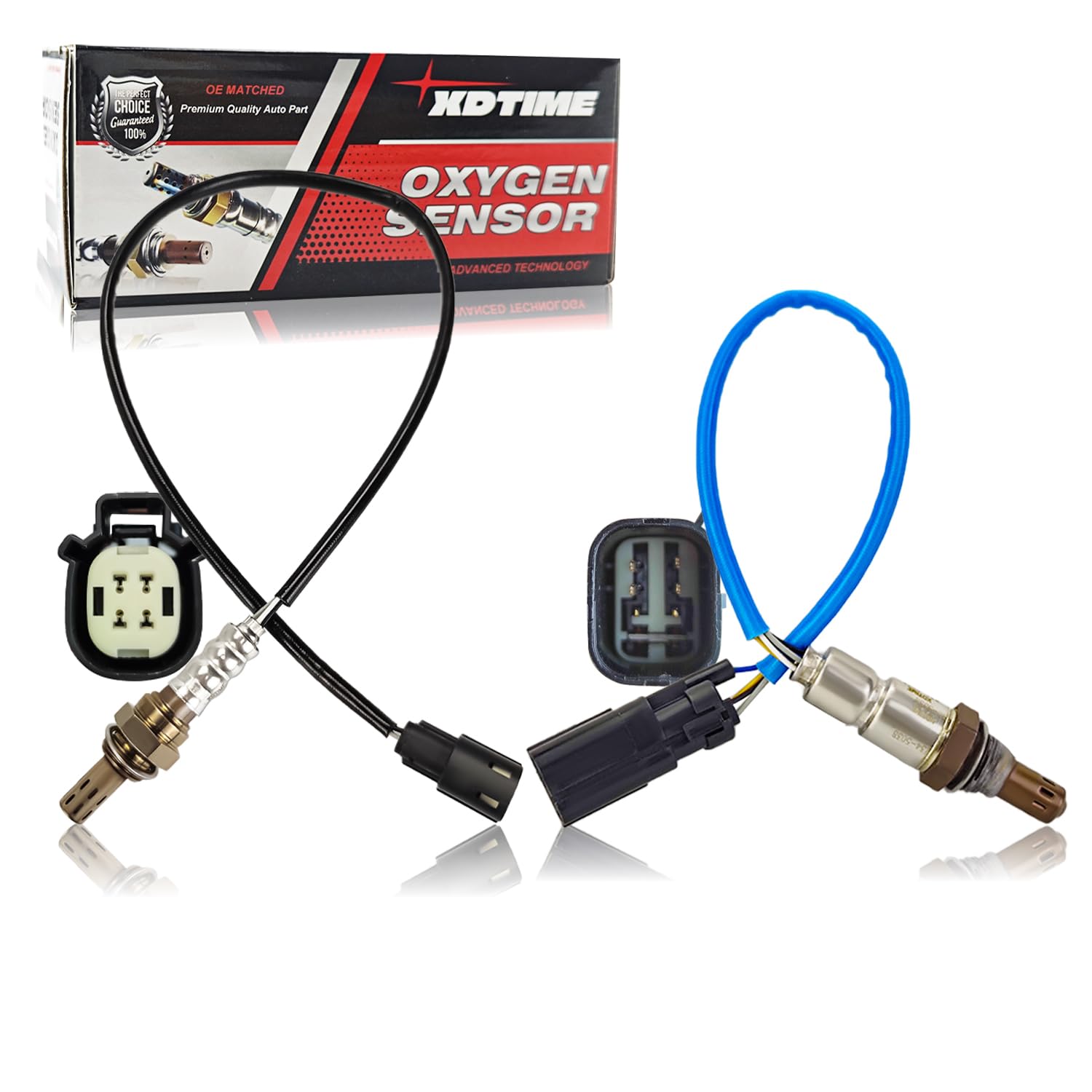 2Pcs 234-5038 234-4490 O2 Oxygen Sensor Upstream Downstream Compatible with 2010-2016 Ford F150 Fusion Explorer Escape Flex, 2013-2015 Lincoln MKT