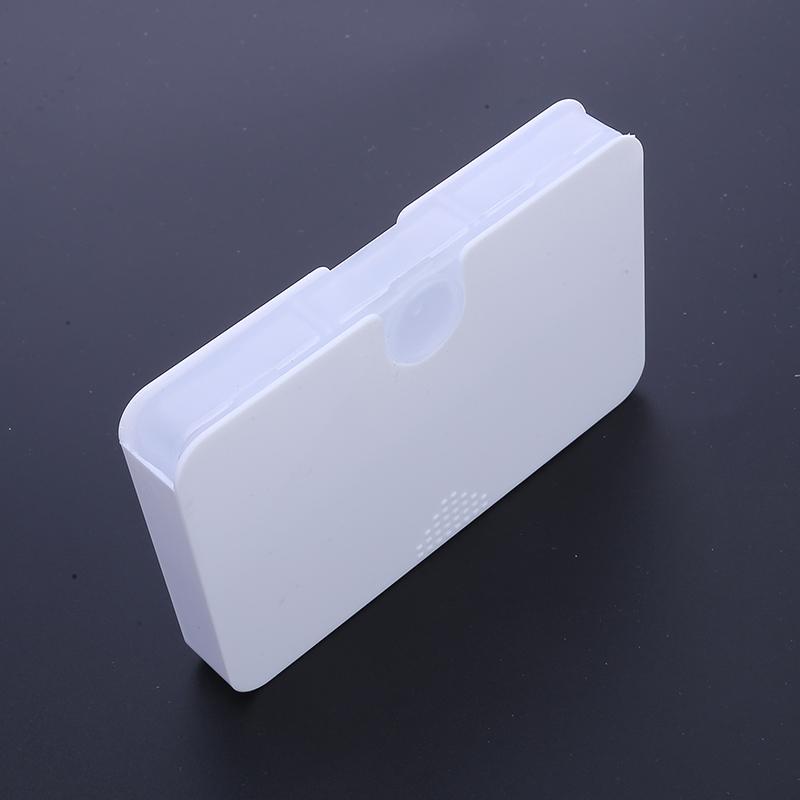 Household Solid Color Plastic Portable Pill Box Vitamin Holder Case Travel 6 Compartment Packaging Medicine Box Storage