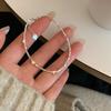Exquisite Silver Flake Star Bracelet for Women - Layered Five-Pointed Star Design, Perfect Summer Jewelry Gift for Best Friend