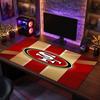 San Francisco 49ers Muster Mauspade Anti?Rutschfeste Gummi-Schreibtischunterlage Für Gaming Arbeiten Desktop-Dekoration