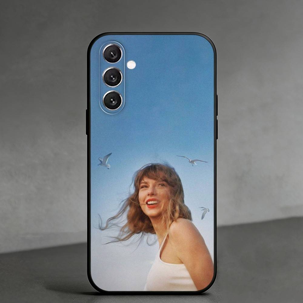 

Чехол для телефона T-Taylor Swift для Samsung Galaxy A91,80,73,72 ,71,53,52,32 ,31,22,21s,20, Мягкий черный чехол Samsung a72