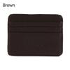 Men's PU Leather ID Credit Card Holder Wallet Coin Purse Fashion Women Business Slim Money Pocket Case Multi-card Card Holder