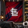 Wall Hanging Tapestry St. Louis Cardinals Print Cloth for Living Room Bedroom Home Decor