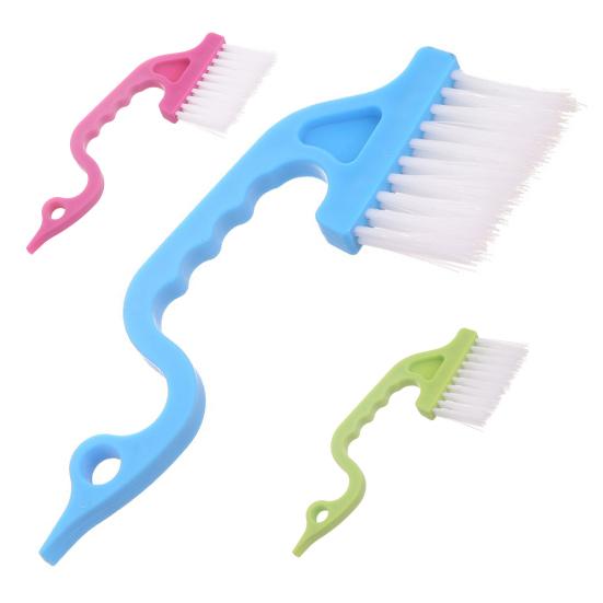 Cleaning Brush Dust-proof Multifunctional Plastic Reusable Groove Gap Cleaner for Home