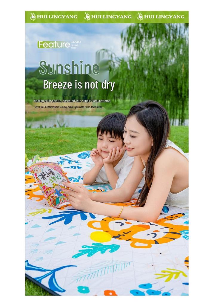 Waterproof Thickened Picnic & Beach Mat - Portable Outdoor Camping Floor Mat
