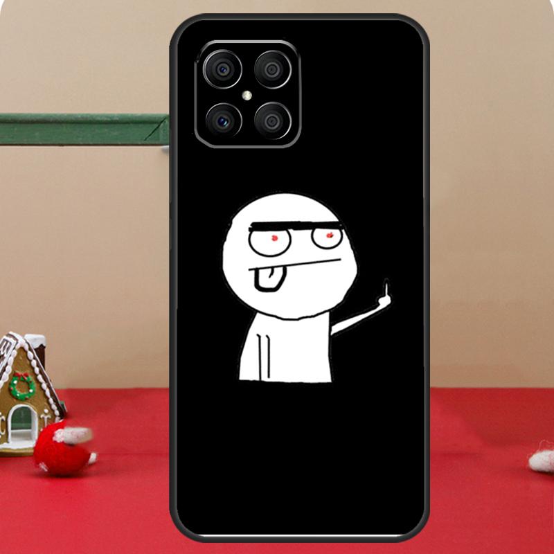 

Funny Man Middle Finger Case For Honor Magic 8 7 6 Pro Honor 200 400 70 90 Lite X8c X8b X9a X9b X9c X9d Win RT Coque Honor 70 Lite