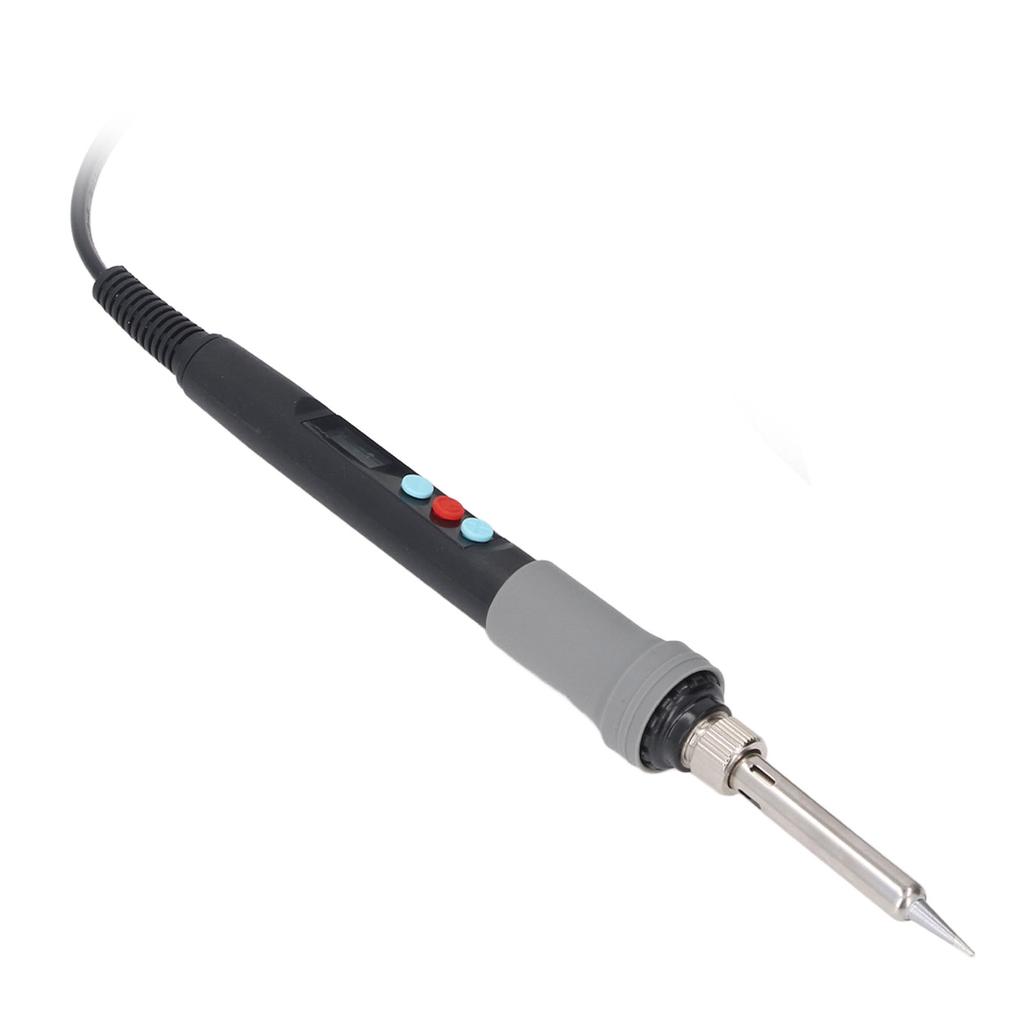 90W Soldering Iron Kit Ceramic Core Fast Heating Adjustable LCD Digital Soldering Iron with Tips Sol