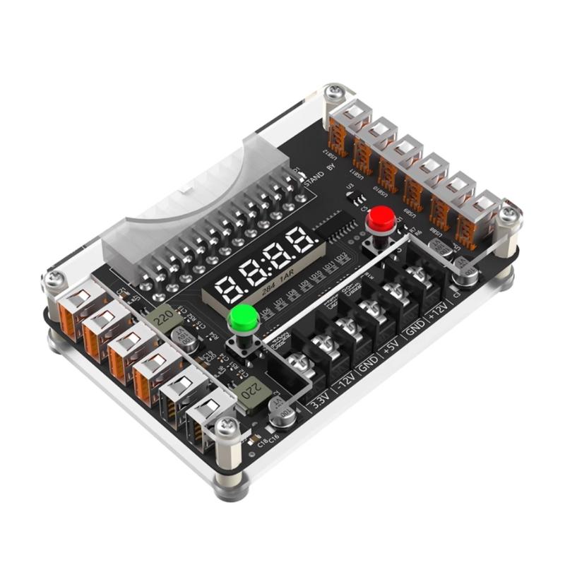 BRPC2704 Multiple Voltages Output Power Distribution Module For Motor Driver LED Lights Car Electronics