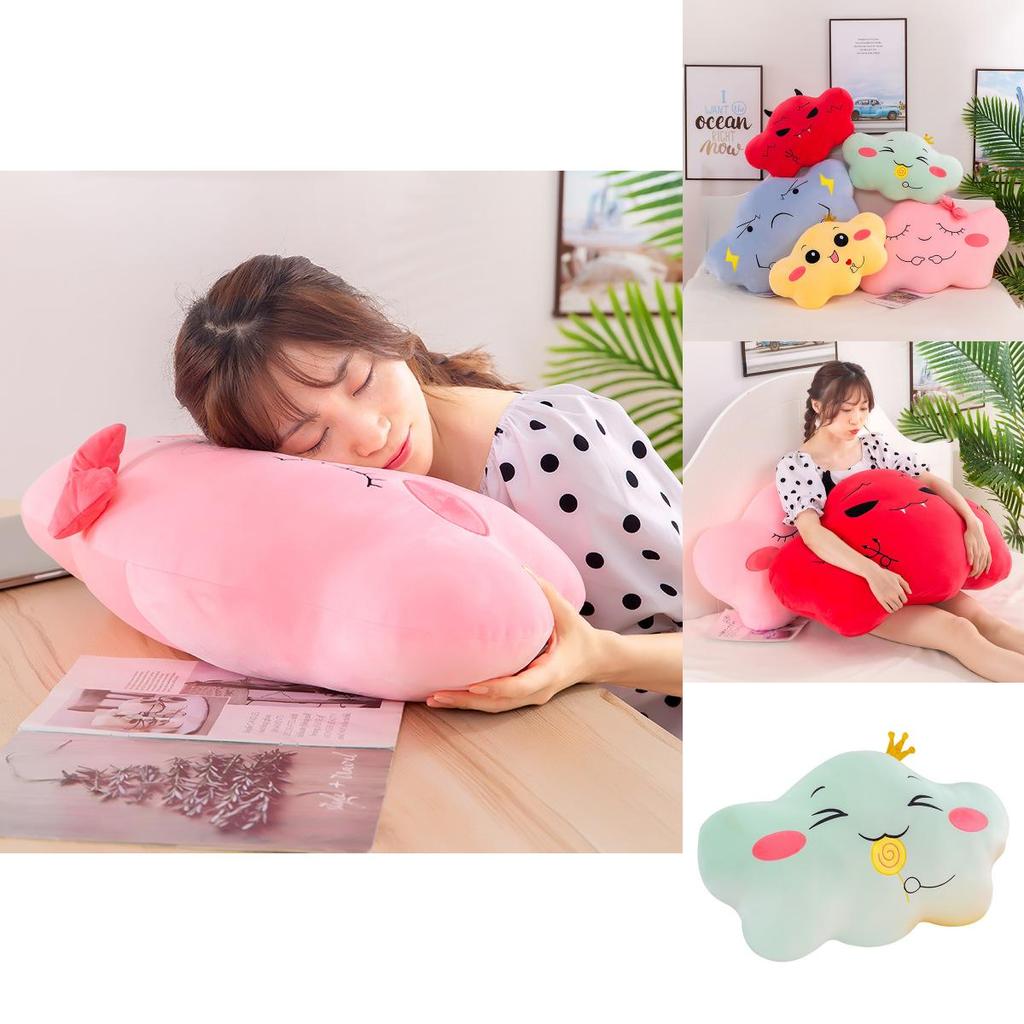 Soft And Comfortable Plush Cloud Pillow Toy For Kids And Adults Large Size