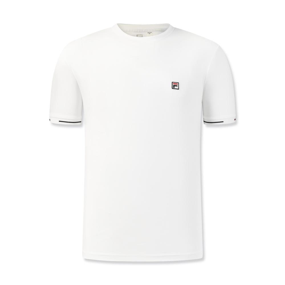 FILA Tennis Simple Classic Fashion Casual Sports Training Tennis Style Comfortable Short Sleeve T-Shirt Men tops A11M623138FWT