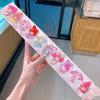 Korean Kuromi Black Hair Clip: Cute Children's Hair Accessories with BB Clip & Rubber Band.