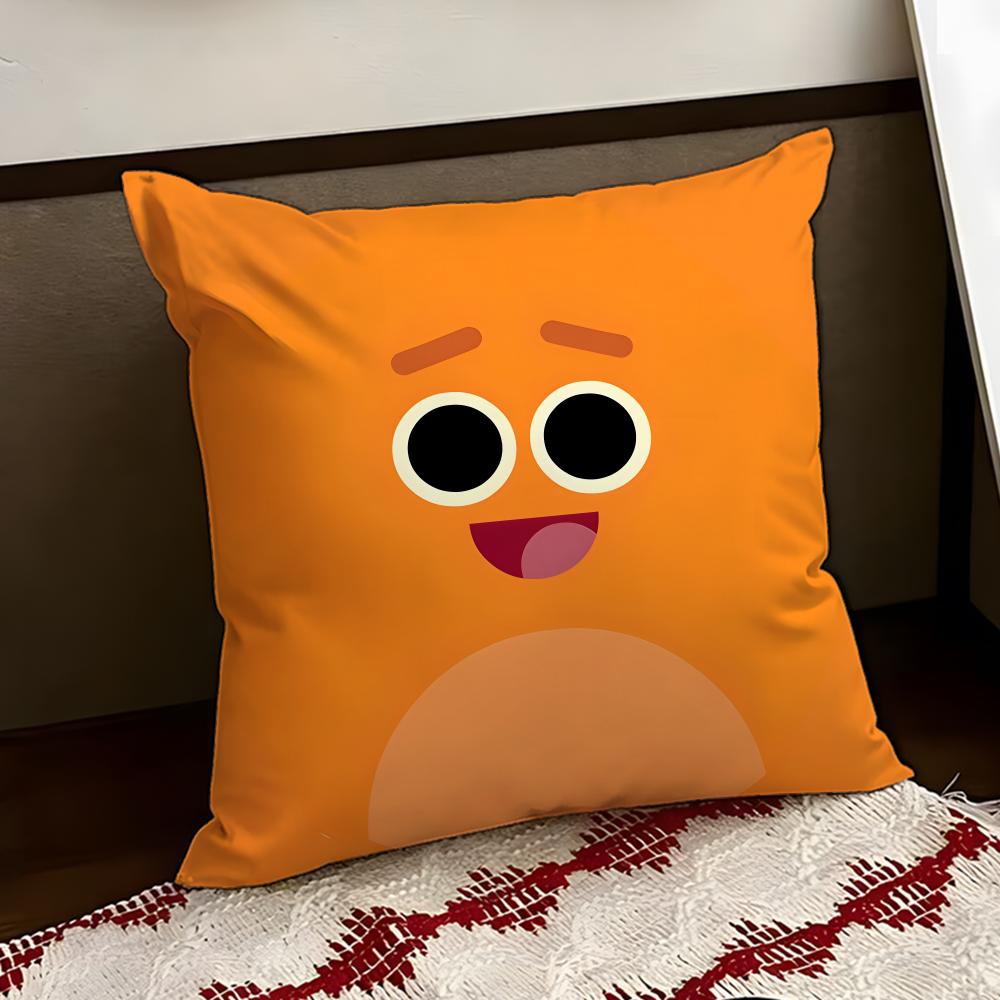The Bumble anime NNums Cushion Cover Reversible Soft Durable Pillow Cover Home Car MultiScene Use for Daily Comfort