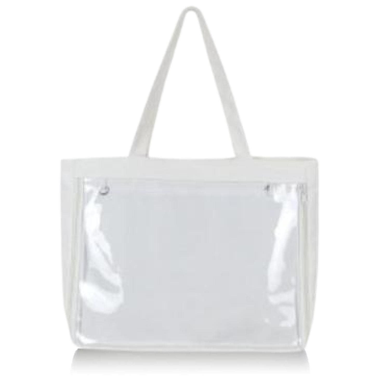 

Teinei Kobo Ita Tote Bag for Men and Includes Button y005 Bag, Women, 2-Way Show-Off Bag, Small, Simple, Badge, (White) білий