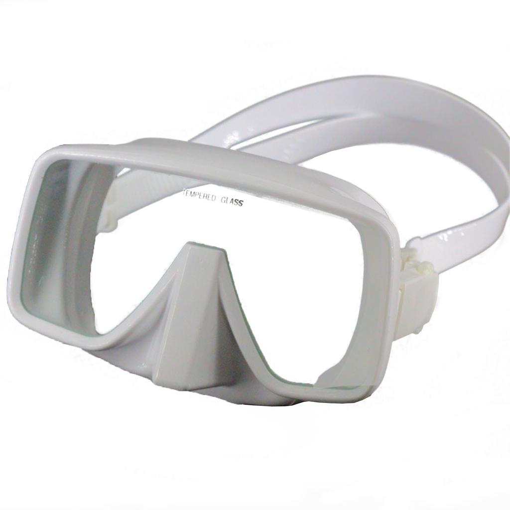 Adult Scuba Diving Mask Tempered Glass High Defination Swimming Goggles with Nose Cover Snorkel Gear Freediving Swim