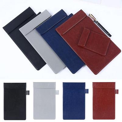 Waterproof Cash Receipt Folder PU Leather Bill Folder Portable Bill Book  Hotel