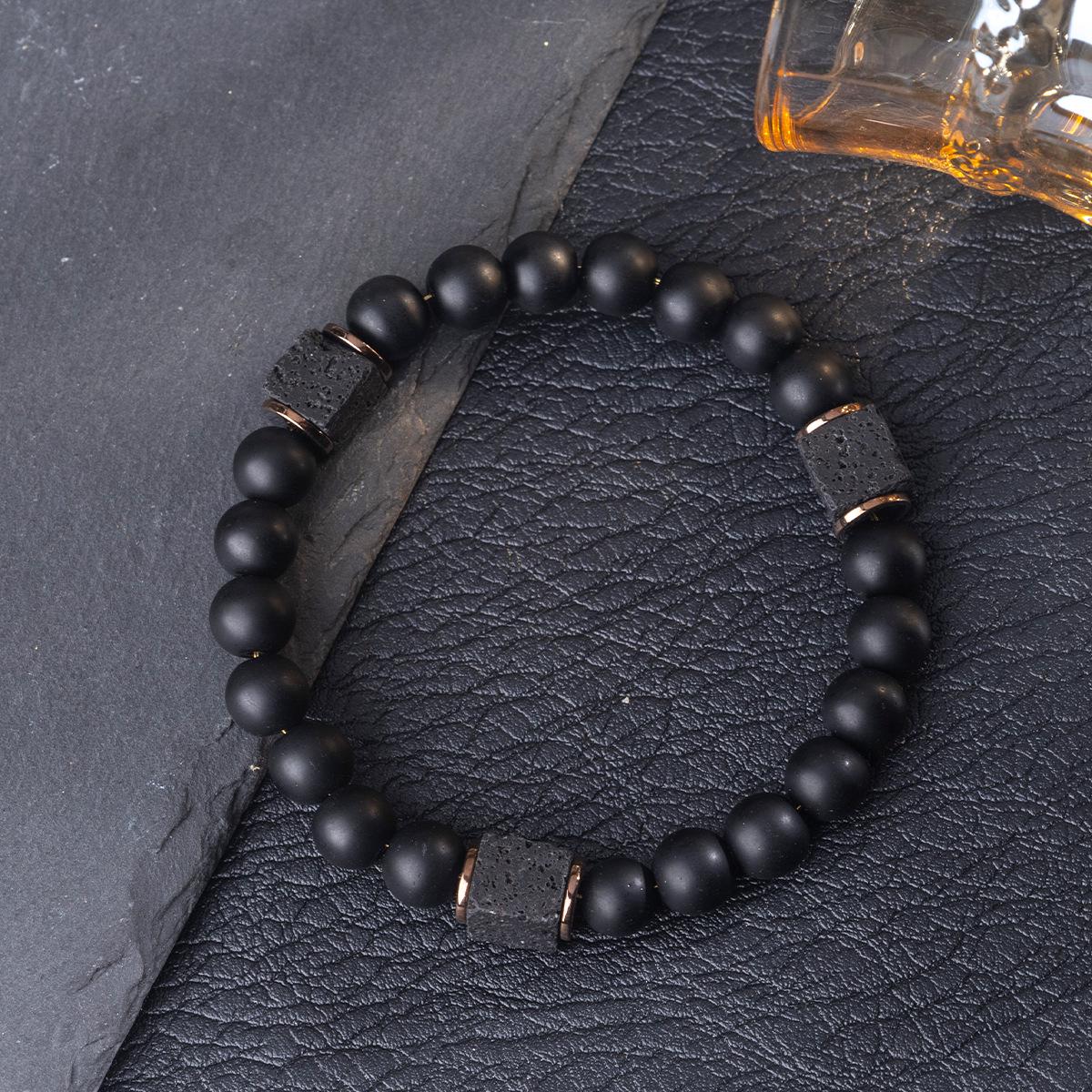 

Натуральный кристалл агат и аметист богемский браслет из бусин