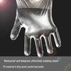 ZISIZ Food Grade Disposable Plastic Gloves